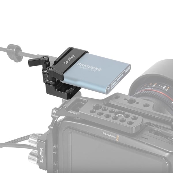SmallRig 2245B, SSD-kiinnike, Musta, Alumiini, 1/4-20", Kiina, 103 mm