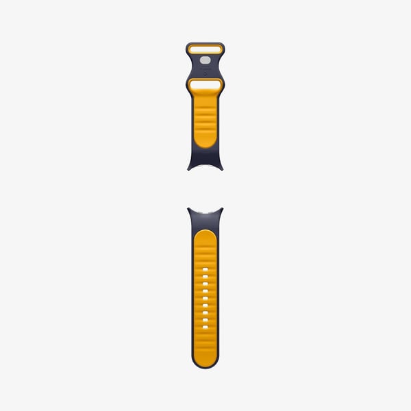 Spigen Nano Pop, Yhtye, Älykello, Laivasto, Keltainen, Google, Pixel Watch 4 (41mm), Silikoni