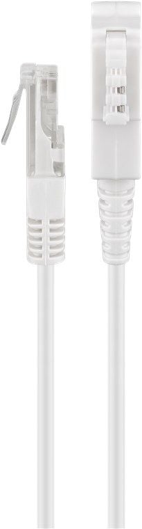 Goobay 60672, 10 m, TAE (F), RJ-45, Hvit, Hankjønn, Hankjønn