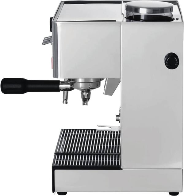 la Pavoni New Domus Bar, Espressokone, 2,7 L, Kahvipavut, Jauhettu kahvi, Sisäänrakennettu jauhin, 950 W, Ruostumaton teräs