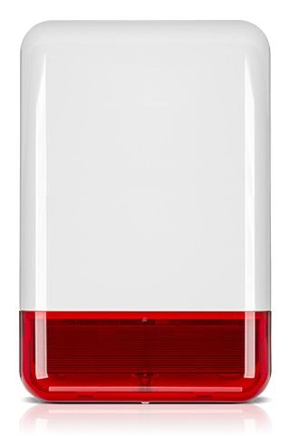 Satel SPL-2010 R, Langallinen sireeni, III, 120 dB, Punainen, Valkoinen, DC, 12 V