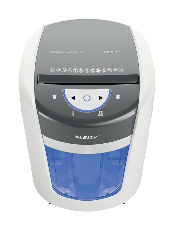 Leitz IQ OptiMax Home Office 225 - Makulator - mikrokutt - 2 x 15 mm - P-5