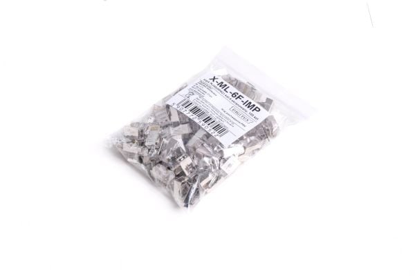 ASSMANN - Verkkoliitin - RJ-45 (uros) - suojattu - CAT 6 (100 kpl)