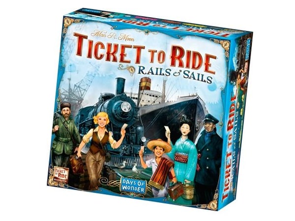 Days of Wonder Ticket to Ride Rails & Sails lautapeli