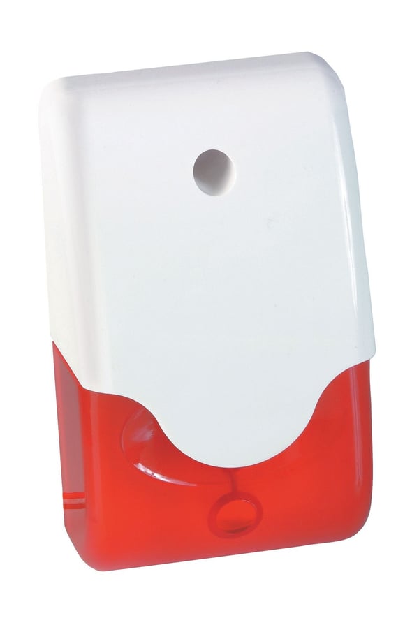 ABUS SG1681 - Larmljus/siren - röd