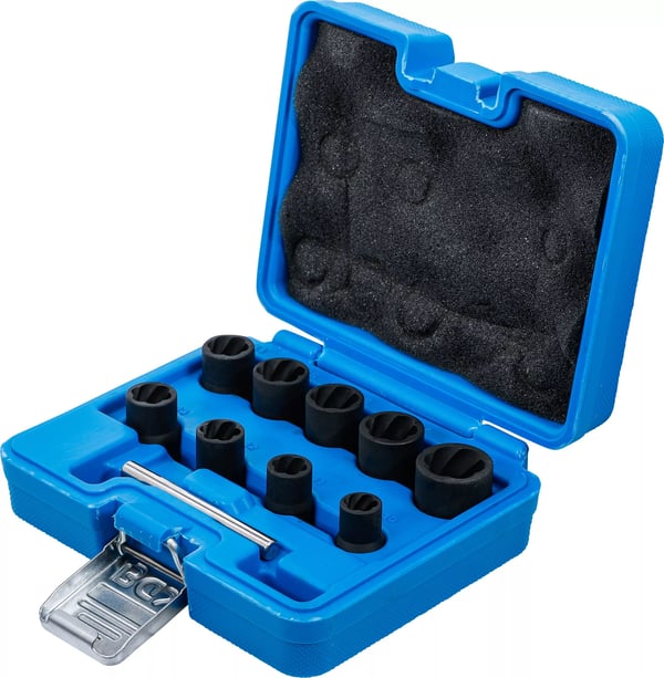BGS technic Twist Socket Set (Spiralprofil) / skruextraktions-uttagsnøkkel