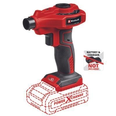 Einhell CE-AP 18 Li-Solo, Universaali, 0,053 bar, 670 l/min, Musta, Punainen, Akku, 370 g - SOLO