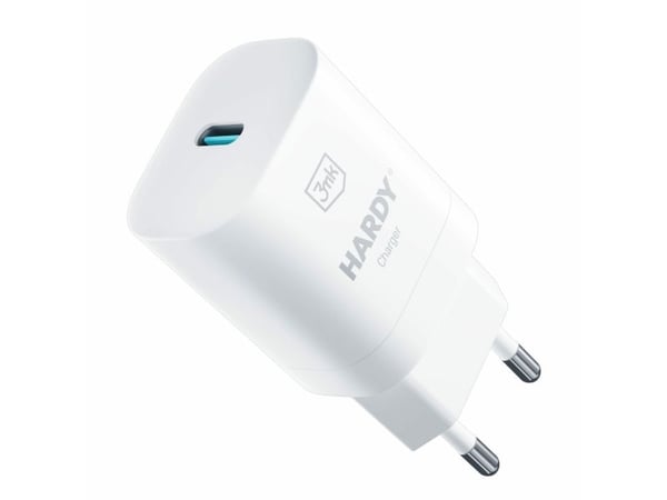 3MK Hardy GaN-lader 33W strømforsyning 1xUSB-C vegglader dedikert for Apple