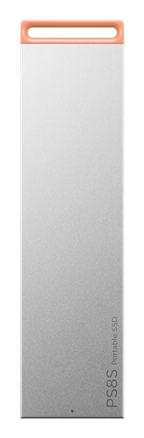 Lenovo PS8S ulkoinen SSD 1 TB USB-C 3.2 Gen 2 1050 MB/s, harmaa (4XB1T88412)