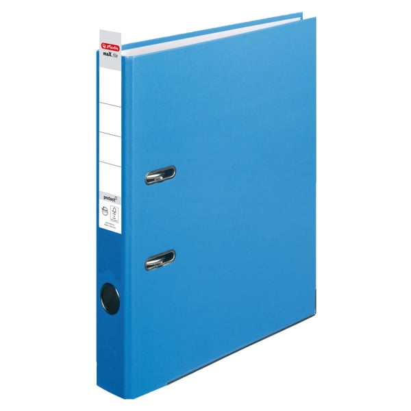 Herlitz BINDER A4 5 CM AQUA Q.FILE 0011178969