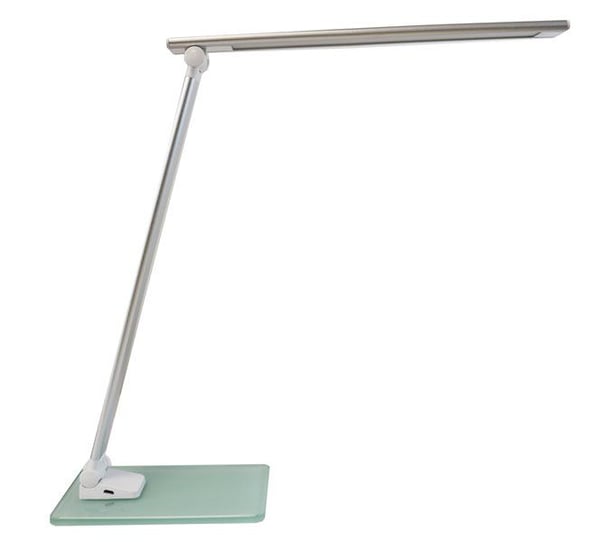 Unilux POPY, Valkoinen, Alumiini, Lasi, Lastenhuone, Kotitoimisto, Olohuone, Office, LED, 3000 K, 7000 K