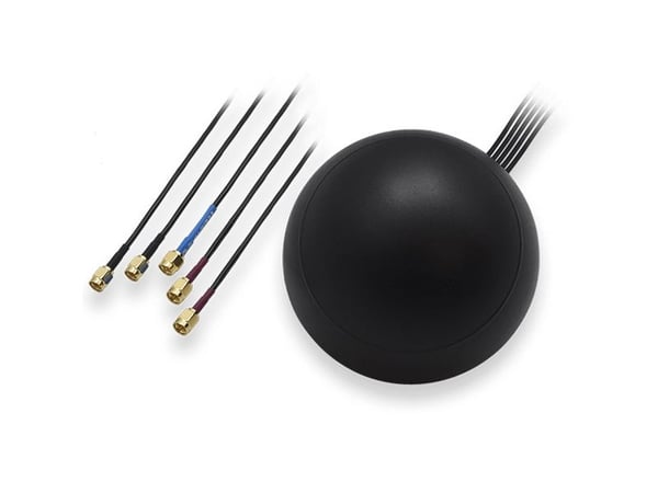 Teltonika - Antenne - navigasjon, Wi-Fi, mobiltelefon - 3 dBi (for 698 - 960 MHz), 3 dBi (for 1710 - 2690 MHz), 2 dBi (for 2400 - 2 483,5 MHz), 2 d...