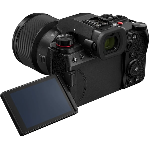 Panasonic Lumix S5 II, 24,2 MP, 12000 x 8000 pikseliä, CMOS, 6K Ultra HD, Kosketusnäyttö, Musta