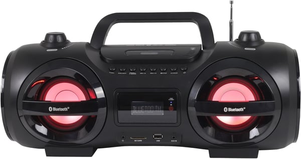 Reflexion CDR900BT, UKW, Spelare, CD, CD-R, CD-RW, LCD, Svart, Orange, Rotations-