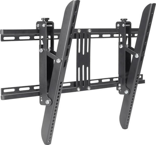 SpeaKa Professional SP-3957092, 160 cm (63"), 200 x 200 mm, 600 x 400 mm, -15 - 0°, Terästä, Musta