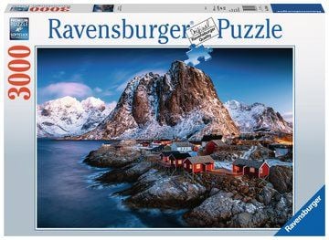 Ravensburger - Hamnoy, Lofoten - puslespill - 3000 deler