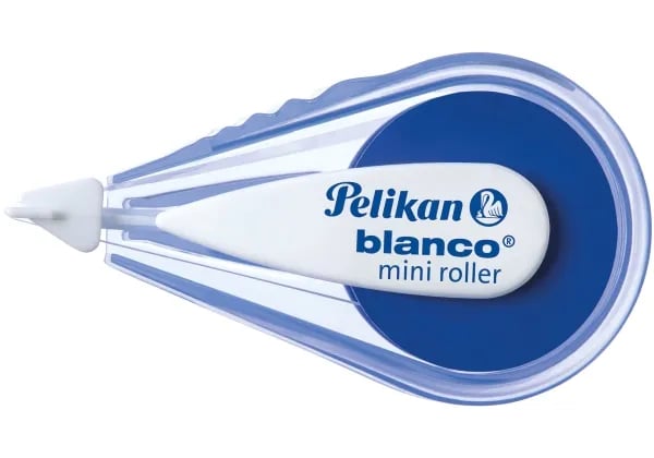 Pelikan korreksjonsrulle blanco mini, i glass, mål: (B) x (L) 4,2 mm x 6 m, løsemiddelfri, engangs, - 1 stk (340463)