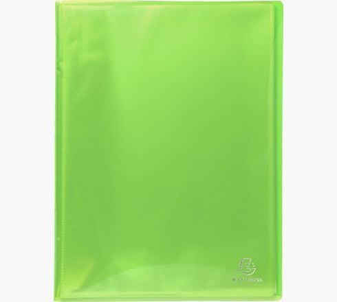 Demomappe Exacompta Iderama A4 (210 x 297 mm) med 30 innstikklommer - 4 stk. assorterte farger i pakken