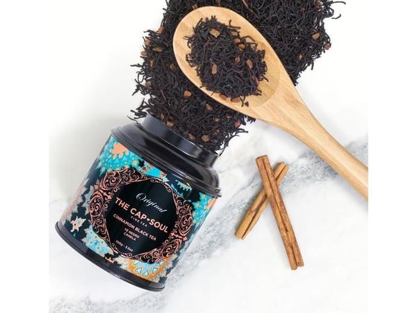 The Capsoul 8436561730254, Musta tee, 100 g, 80% negro-teetä, 18% canela, aromi de canela.