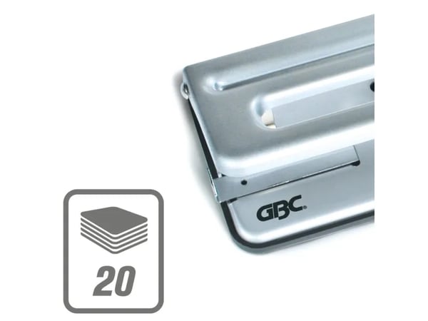 GBC A9707121, Bindemaskin (strimmel), Manuell, 200 ark, Metallisk