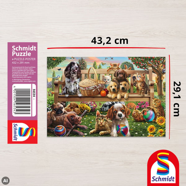 Schmidt Spiele 56534, Gutt/Jente, Flerfarget, Gutt/Jente