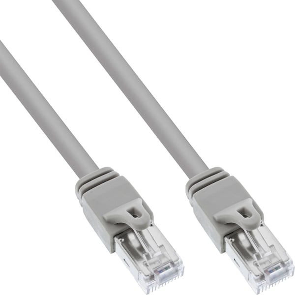 InLine 76733A, 0,3 m, Cat6, S/FTP (S-STP), RJ-45, RJ-45, Grå