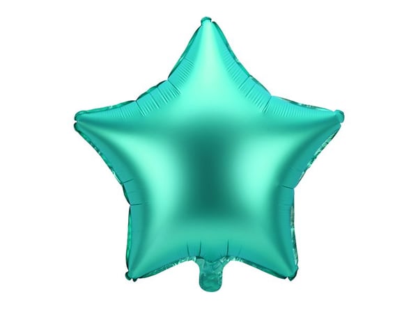 PartyDeco Star, Lekeballong, Grønn, Star, Ikke for barn under 36 måneder, 480 mm, 50 stykker