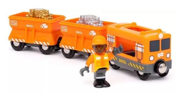 BRIO Cargo Train, Tåg, 3 År, Multifärg
