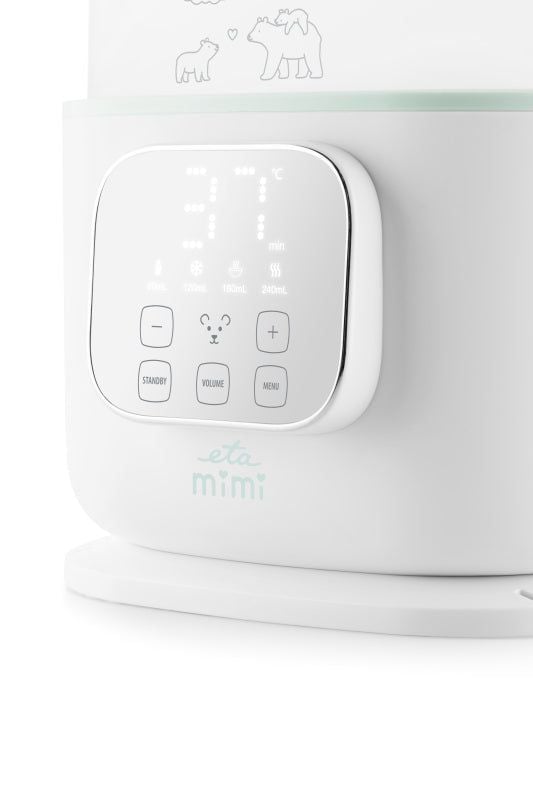 ETA MIMI 3306 90000 - Baby bottle warmer/sterilizer - 1.5 liter - 270 W - hvit