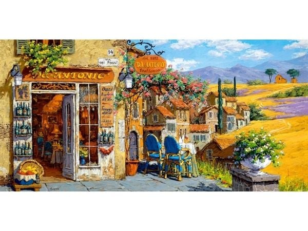 Castorland Colors of Tuscany 4000 pcs, 4000 kpl, Kaupunki, 9 vuosi/vuosia