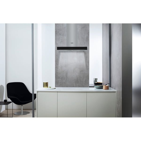 Whirlpool WHBS 62F LT K/1, 390 m³/t, eksos/resirkulering, D, A, A, 60 dB