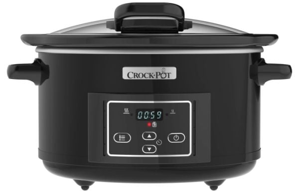 Crock-Pot CSC052X slowcooker 4,7 L digital, svart/silver