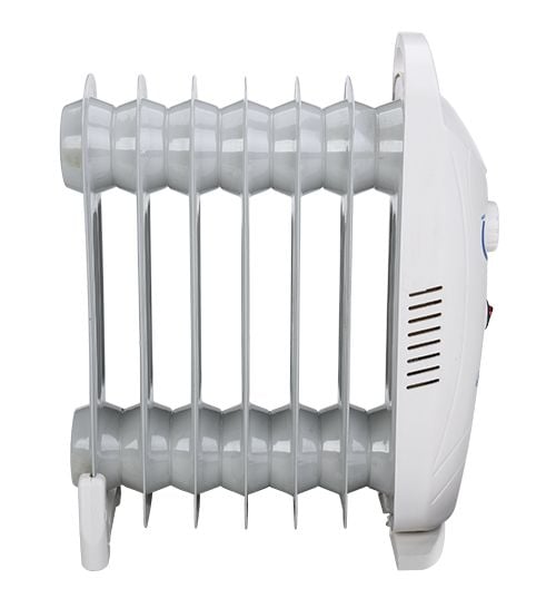 Mesko Home MS7804, Elektrisk oljevärmare, Olja, Olja, inomhus, Vit, 700 W