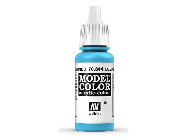 Vallejo 70.844, 17 ml, Blå, Matt, Flaska