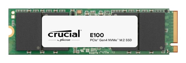 Crucial E100 - SSD - 2 TB - intern - M.2 2280 - PCIe 4.0 x4 (NVMe)