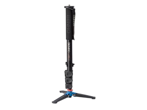Benro A38FD, 154,9 cm, Aluminium, Sort, Blå, Oransje