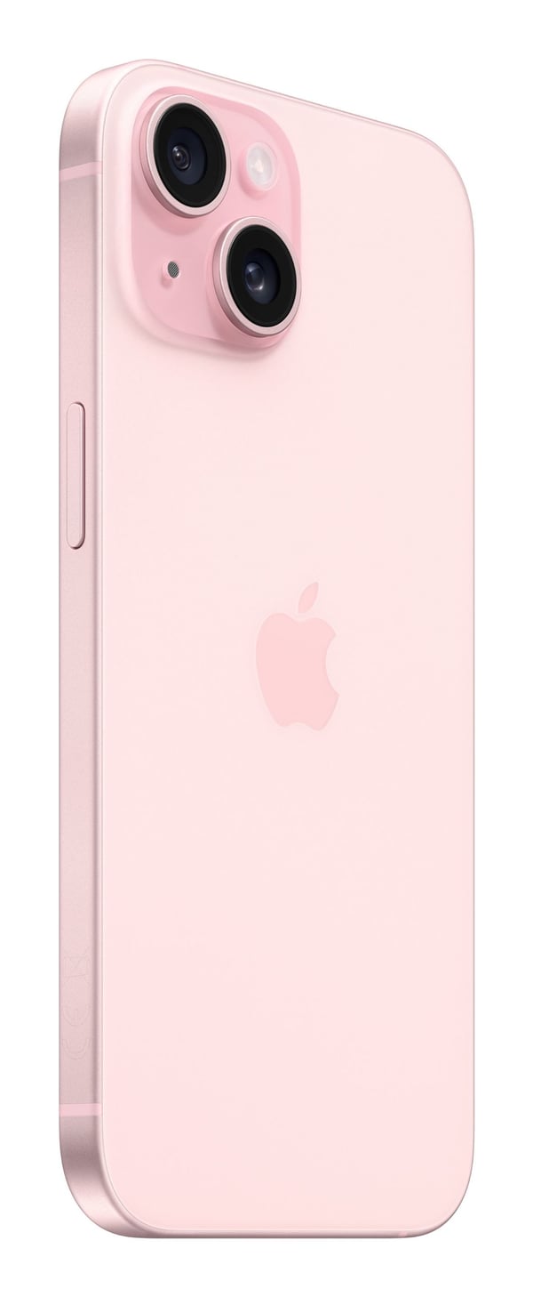 Apple iPhone 15 , 15,5 cm (6.1"), 2556 x 1179 piksler, 128 GB, 48 MP, iOS 17, Svart