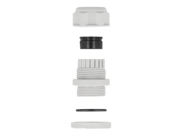 DeLOCK 60364, Harmaa, Muovi, 2 kpl, PG13.5, 5 mm, IP68