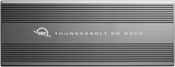 OWC Thunderbolt Go Dock dockningsstation 2 x Thunderbolt 4 HDMI 2.5GbE