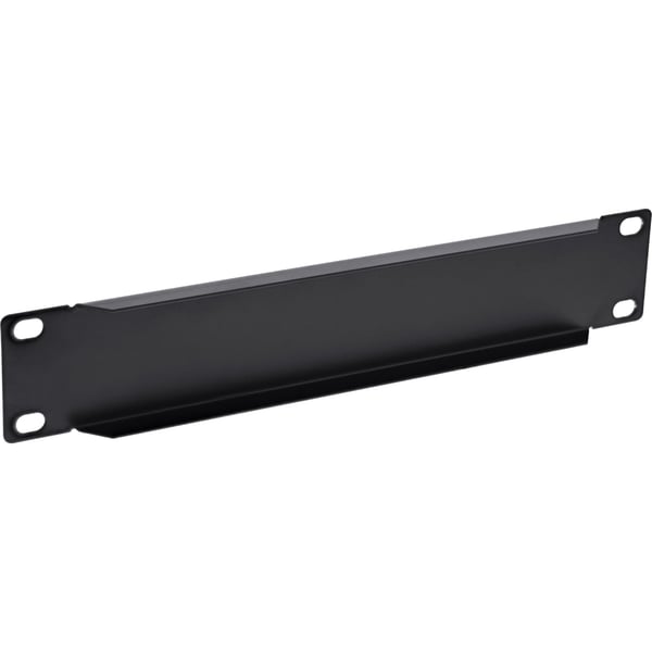 InLine 19109I, Blindpanel, SPCC, Stål, Sort, 1 stk, 121 g