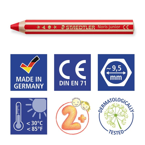 Staedtler Noris junior 140, 36 styck