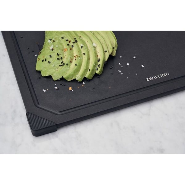 ZWILLING Puukuituinen keittiön lauta - 31 x 21,5 cm, musta
