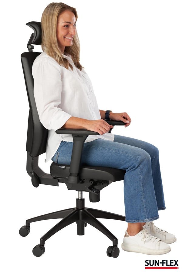 Toimistotuoli SUN-FLEX®OFFICECHAIR HB musta