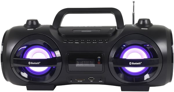 Reflexion CDR900BT, UKW, Spelare, CD, CD-R, CD-RW, LCD, Svart, Orange, Rotations-