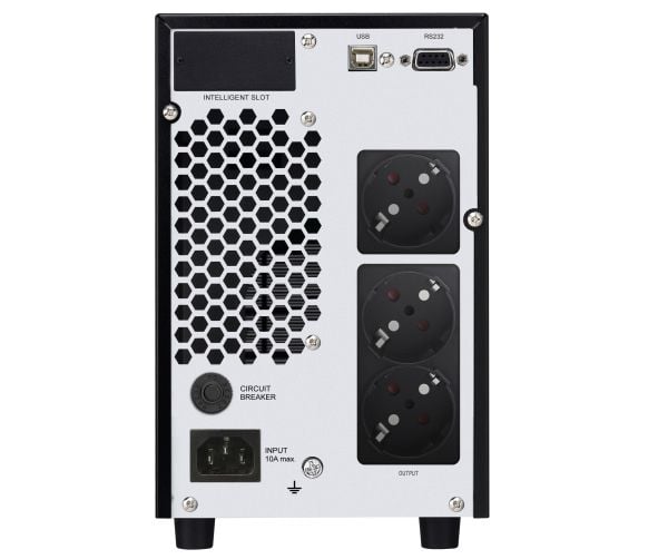 FSP Champ - UPS - AC 100/110/115/120/127/200/208/220/230/240 V - 1800 watt - 2000 VA - enkeltfase - 9 Ah - RS-232, USB - utgangskontakter: 3