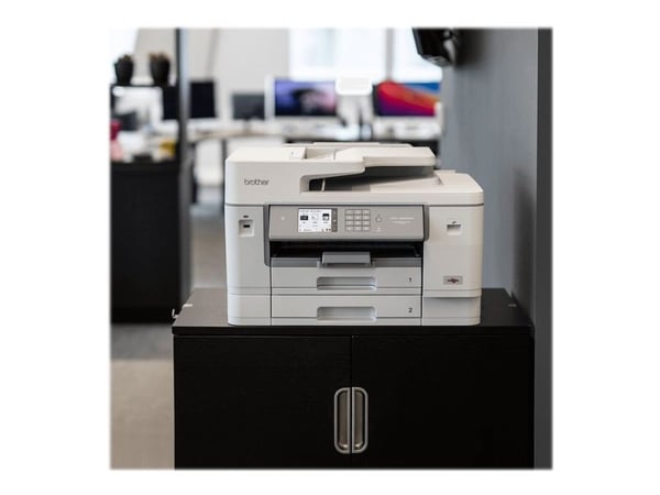 Brother MFC-J6955DW - Multifunksjonsskriver - farge - ink-jet - A3/Ledger (medie) - opp til 25 spm (kopiering) - opp til 30 spm (trykking) - 600 ar...
