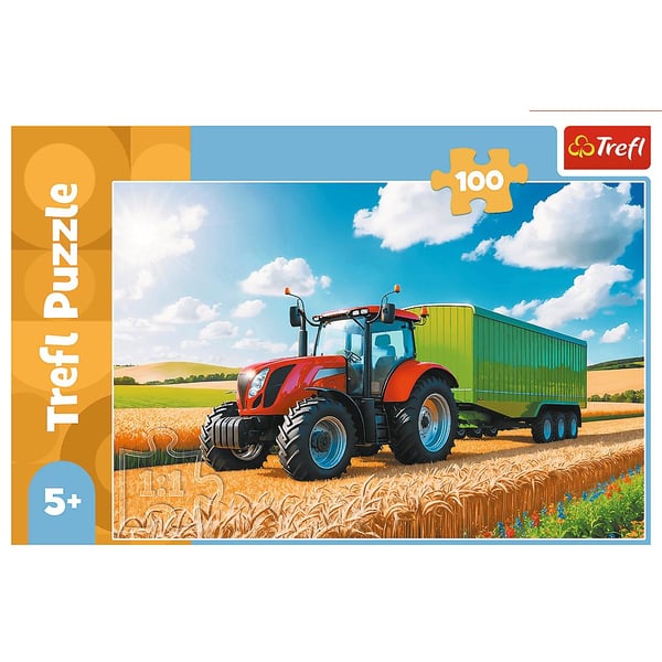 Trefl 16494, 100 stykker, Kjøretøy, 5 år