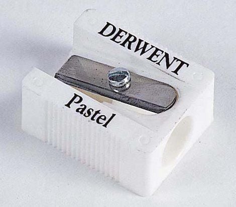 Derwent Pastel/charcoal pencil sharpener plast. Special spidser til pastel/kul blyanter