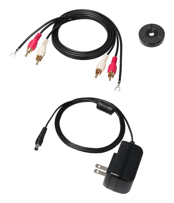 Audio-Technica AT-LP70XBT platespiller, remdrevet, helautomatisk, hvit/sølv