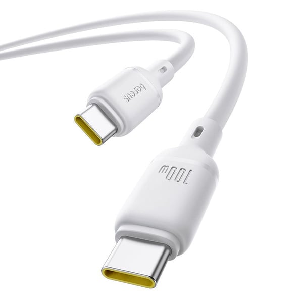 Baseus P10377704213-00, 1 m, USB C, USB C, USB 3.2 Gen 1 (3.1 Gen 1), 0,48 Gbit/s, Hvit